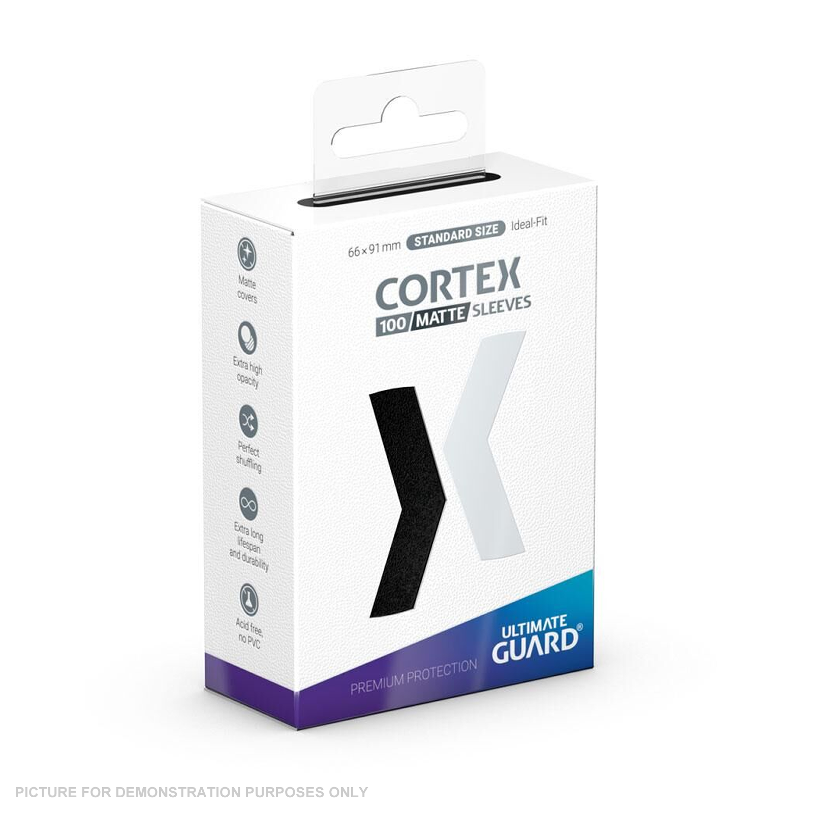 Ultimate Guard Sleeves – Cortex Matte – BLACK